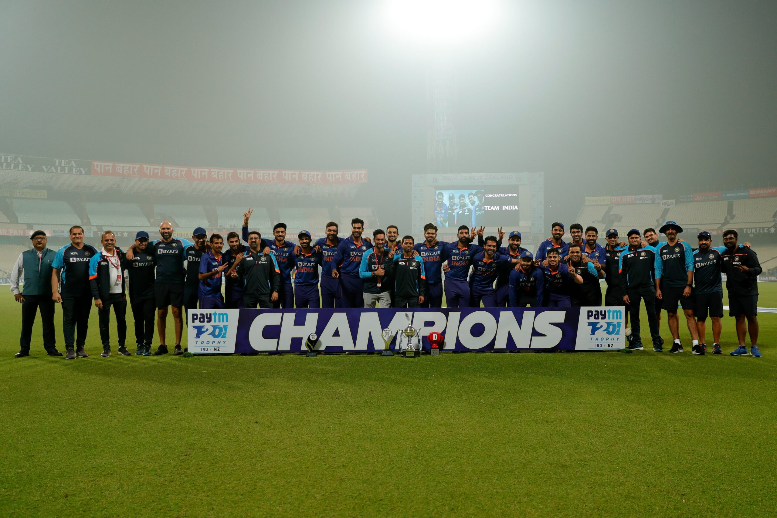  India Clean Sweep Series 3-0, With 73 Runs Victory In 3rd T20 Over New Zealand