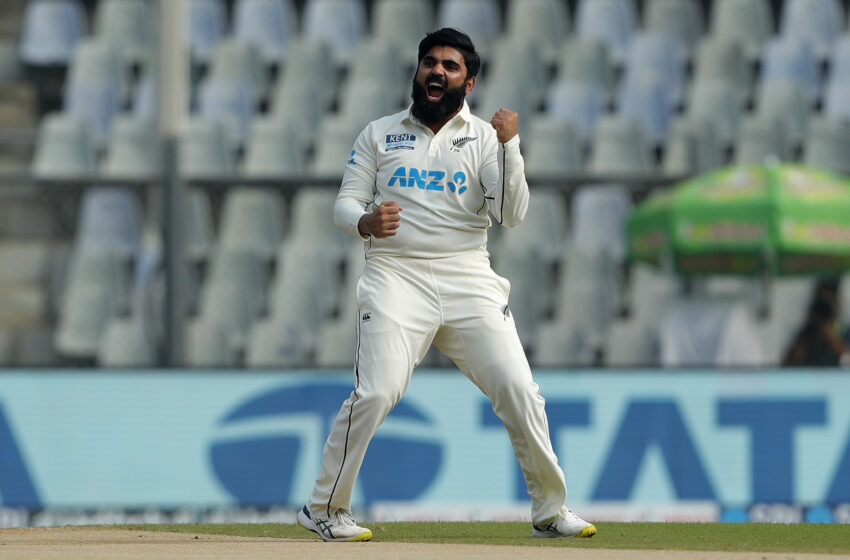  Ajaz Patel Creates History! Hits All 10 Indian Wickets