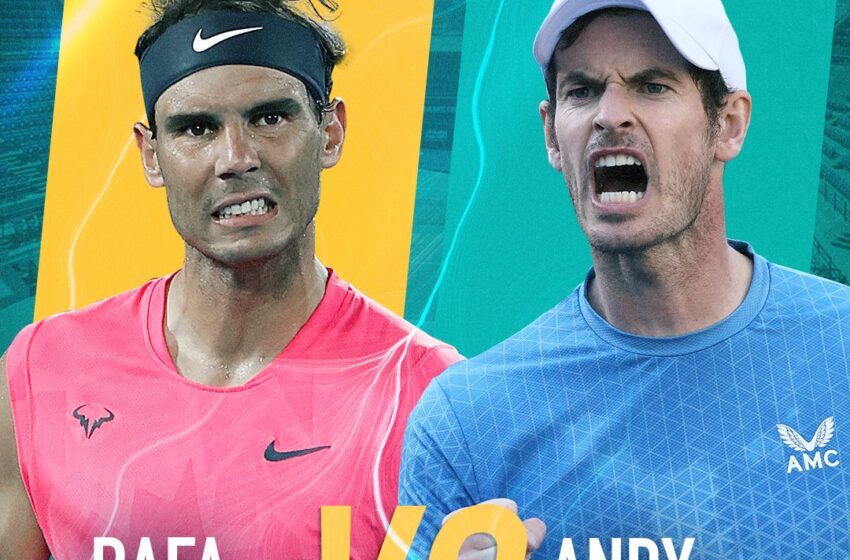  Rafael Nadal Vs Andy Murray In WTC