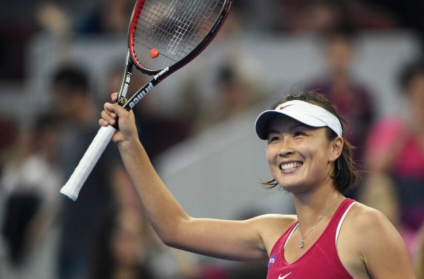 WTA Suspended China Events On Concerns Over Peng Shuai