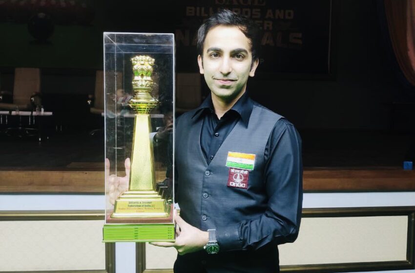Pankaj Advani Wins His 11th National Billiards Title