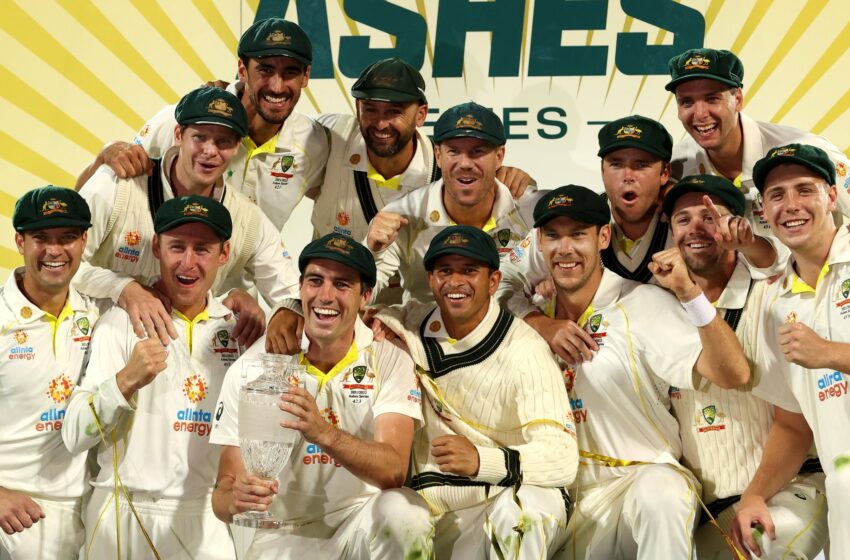  Australia Wins The Ashes.