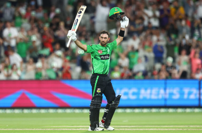  Maxwell hits Century in His 100th Big Bash League Match