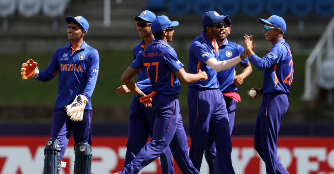  India made it two wins from two at the ICC Under 19 Men’s Cricket World Cup