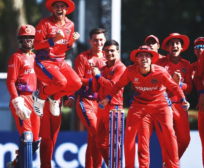  U-19 WC 2022: Afghanistan go through to the Semi-finals and celebrate in style