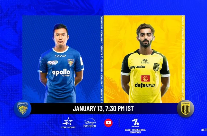 Chennaiyin FC Vs Hyderabad FC