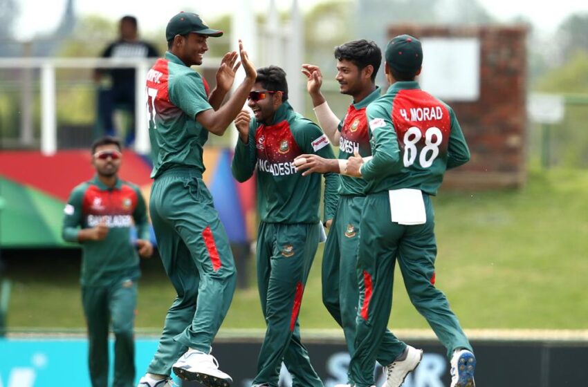  Bangladesh U19 to face India U19 in the quarter final of ICC u19 World Cup.