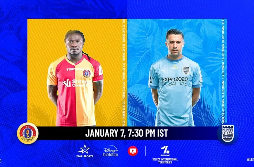 East Bengal vs Mumbai City FC