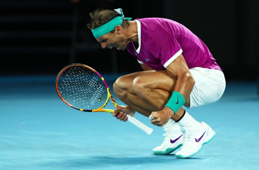  Nadal reached the Australia Open final