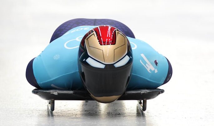  Iron Man and Joker make an appearance at the Winter Olympics 2022
