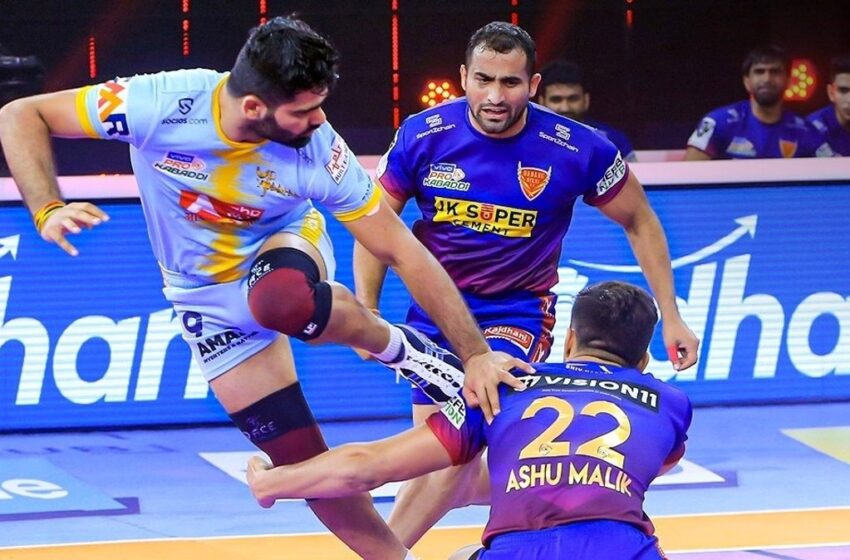  Pardeep inspires U.P. Yoddha to victory against Dabang Delhi