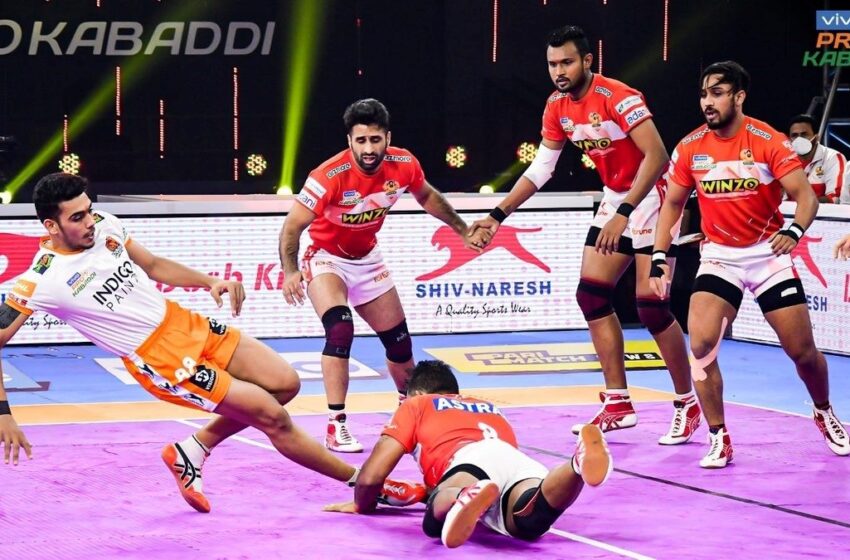  Gujarat Giants rescue a draw in thrilling tie against Puneri Paltan