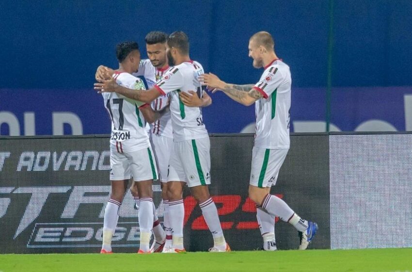  ATK Mohun Bagan go joint top as Manvir Singh scores twice against FC Goa