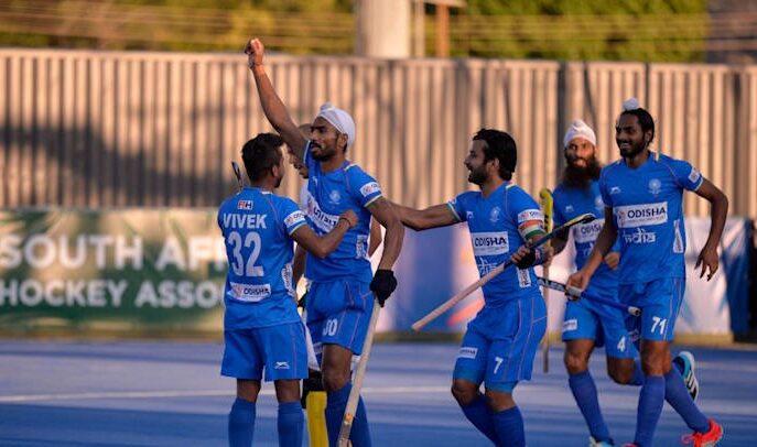  India thump South Africa 10-2 in the FIH Men’s Pro League