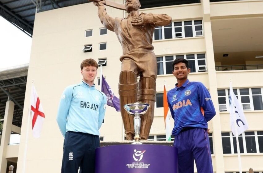  The ICC U-19 World Cup 2022 Final to be played between England U19 and India U19