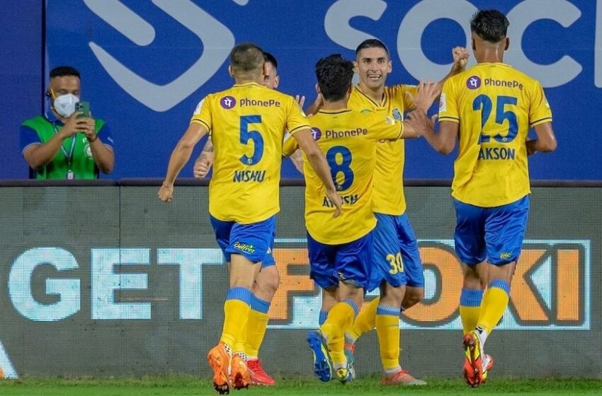  Kerala Blasters FC climb to 2nd spot after win against NorthEast United FC