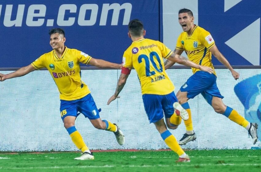  Kerala Blasters FC pass Chennaiyin FC test to keep their semi-final hopes on track