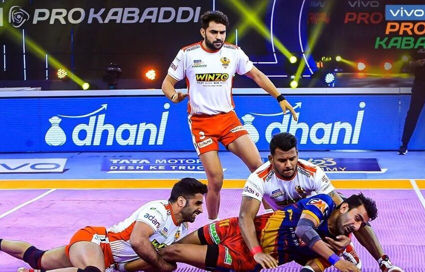  Gujarat Giants beat U.P. Yoddha to keep their postseason aspirations alive.