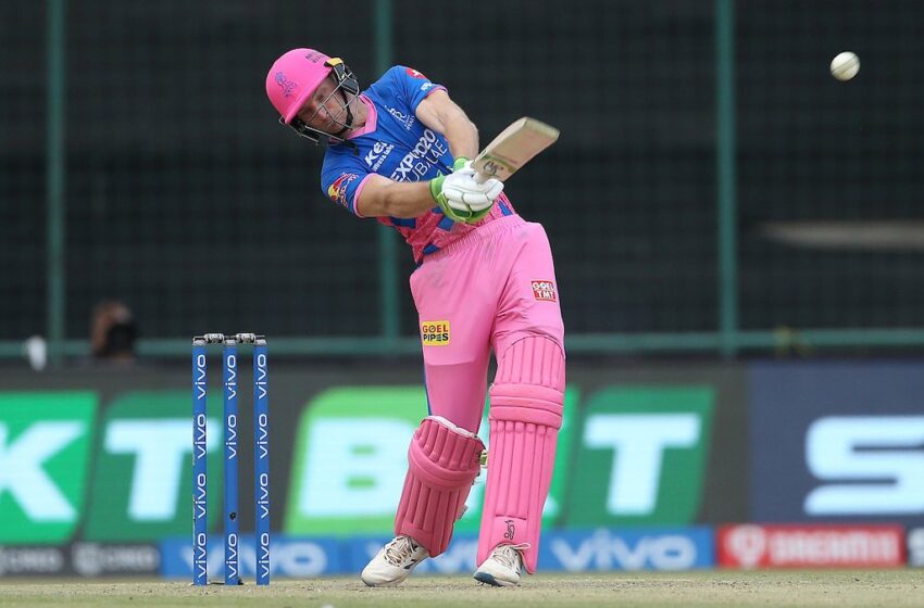 Don’t worry, Ash, I’m inside the crease: Jos Buttler.