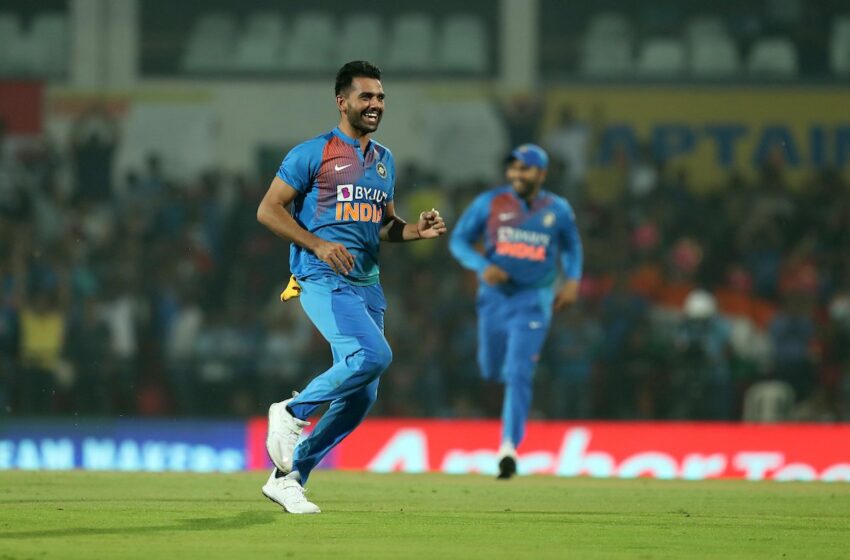 Deepak Chahar is doubtful for the Sri Lanka series due to a hamstring injury.