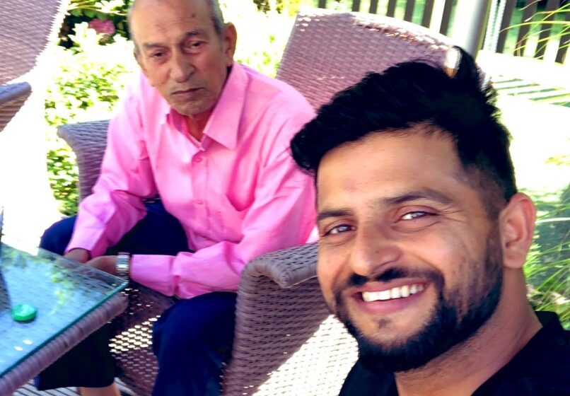  Suresh Raina pens a touching tribute to his late father.