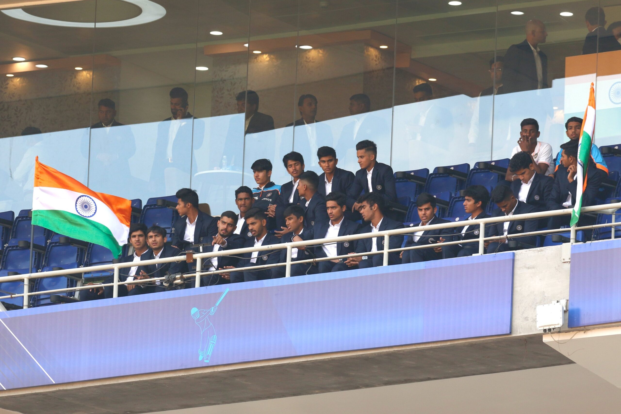  The India U19 World Cup-winning squad is in Ahmedabad to see India vs. West Indies in the 2nd ODI.