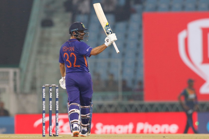  Rohit Sharma was happy with Ishan Kishan’s batting.