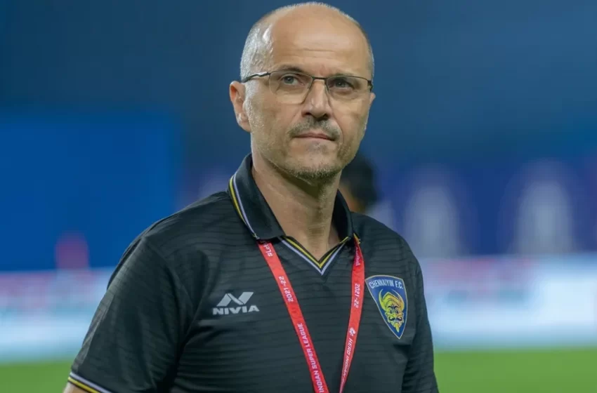  Chennaiyin FC head coach Bozidar Bandovic is not happy?