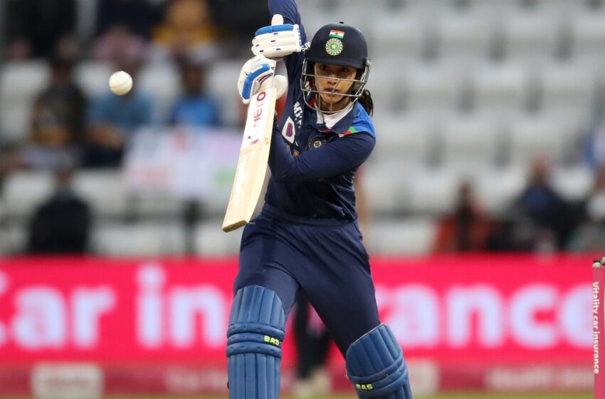  Smriti Mandhana has been released from quarantine