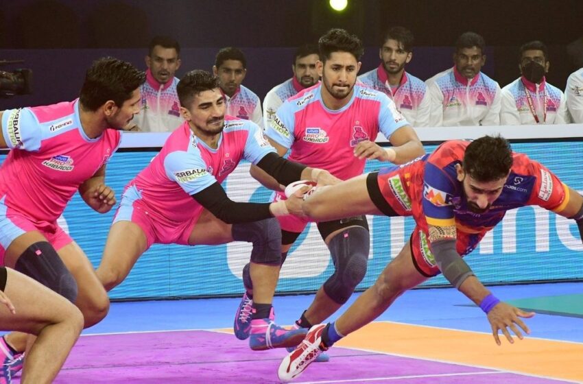  Fight for the fourth spot continues as Jaipur Pink Panthers meet U.P Yoddha