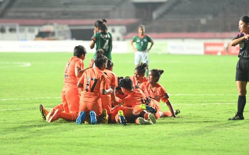  India U-18 girls beat Bangladesh to continue winning run