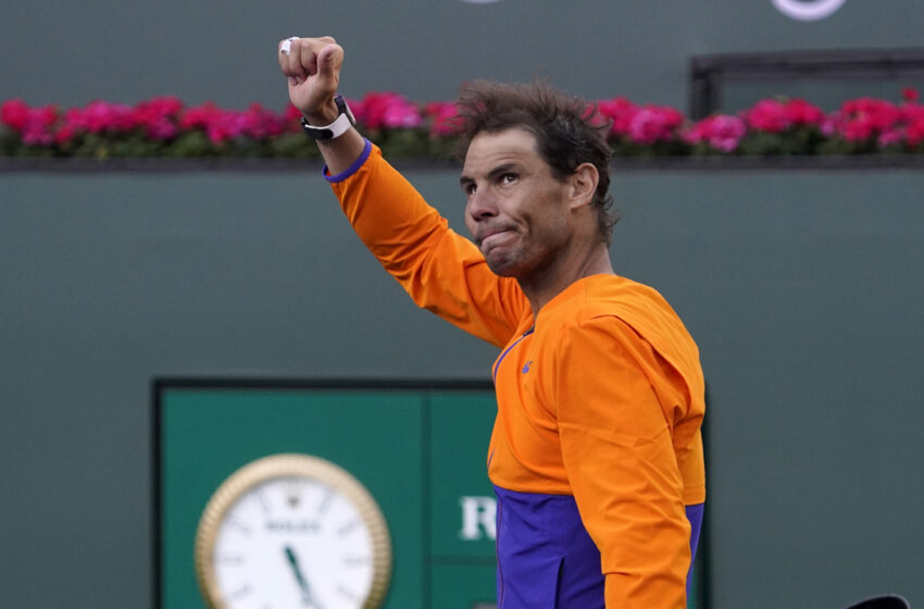  Rafael Nadal set to be out of action for  6 weeks with injury