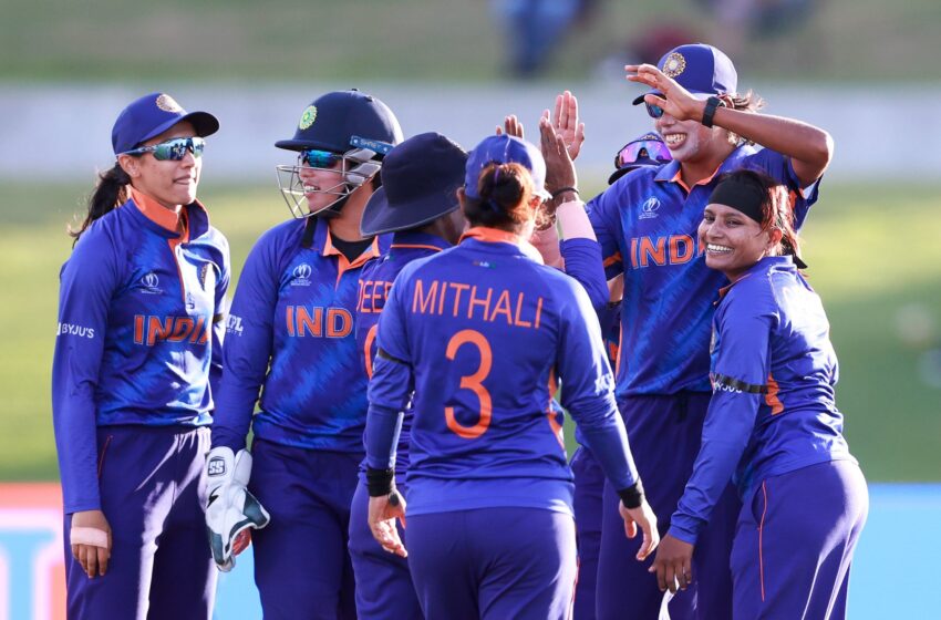  India beats Pakistan in the ICC Women’s CWC 2022 opener