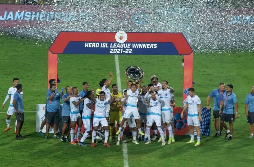  Jamshedpur FC are the new League Winner’s Shield holders as they beat ATK Mohun Bagan