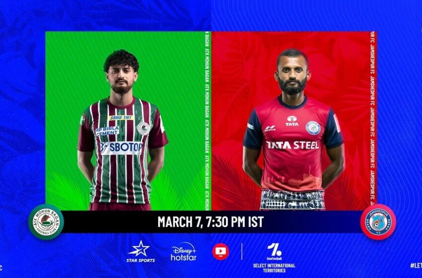 Match 110 Preview: ATK Mohun Bagan and Jamshedpur FC will compete for the League Winners Shield