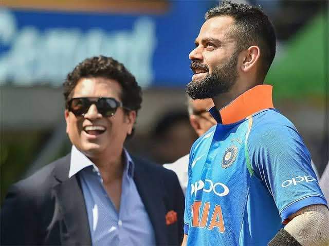  Sachin Tendulkar recalls the first time he heard of Virat Kohli