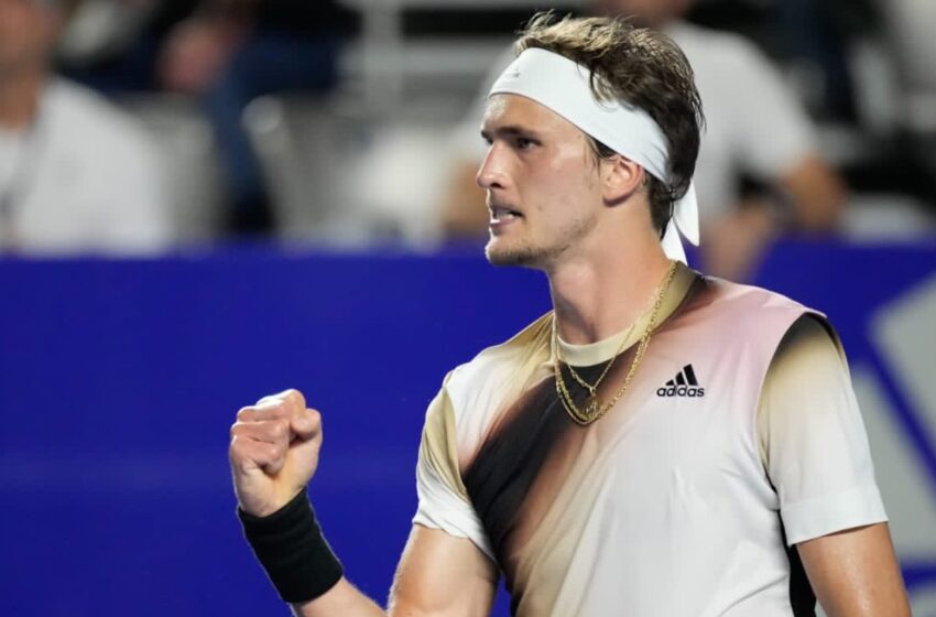  The ATP has issued an eight-week suspension to Alexander Zverev.