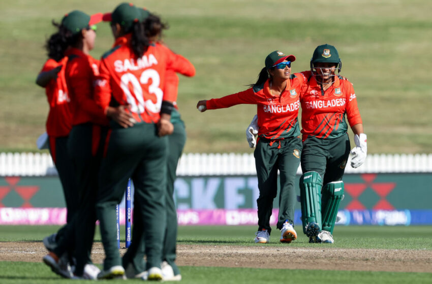  Bangladesh register first win in the ICC Women’s World cup