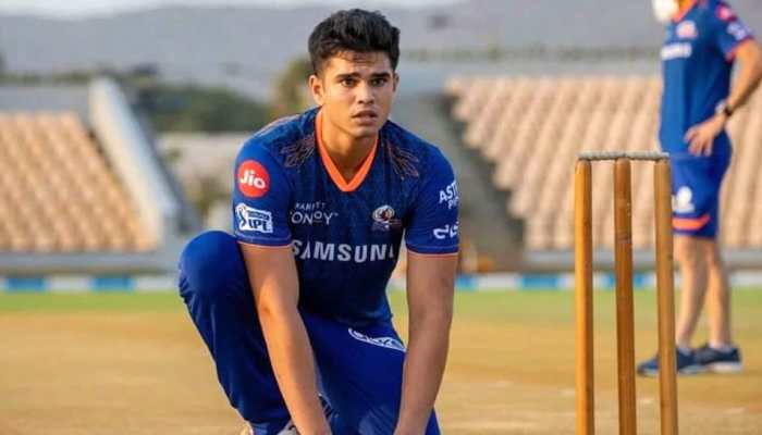  Arjun Tendulkar’s blazing Yorker smashed MI batter’s stumps