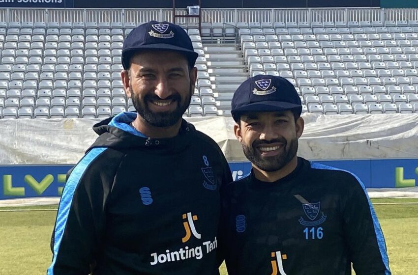 Pujara and Rizwan debut together for Sussex today