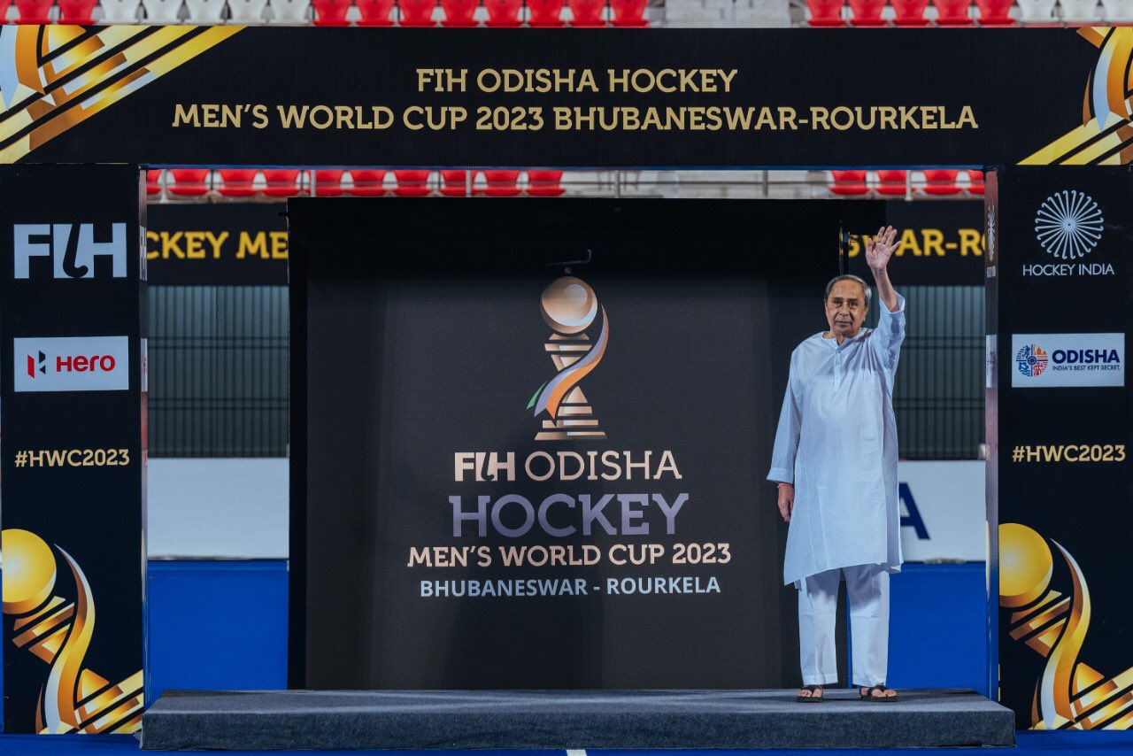 Naveen Patnaik unveils official logo of FIH Odisha Hockey Men’s World Cup 2023