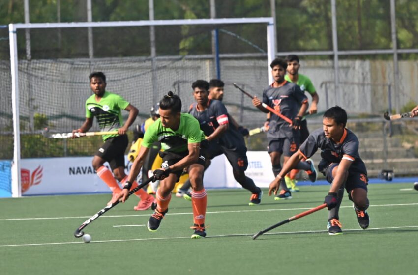  Hockey India Junior Men’s Championship Quarter Final results