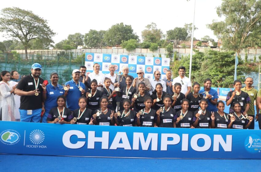  Hockey Association of Odisha win the Women’s Championship