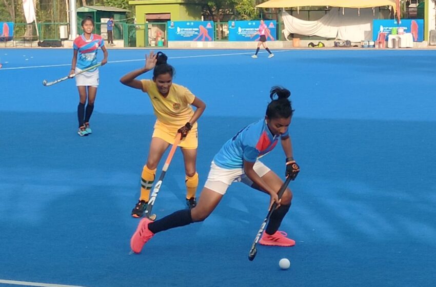  Hockey India Senior Women Championship quarter final results