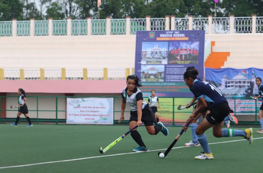  Hockey India Sub Junior Women Championship day 4 results