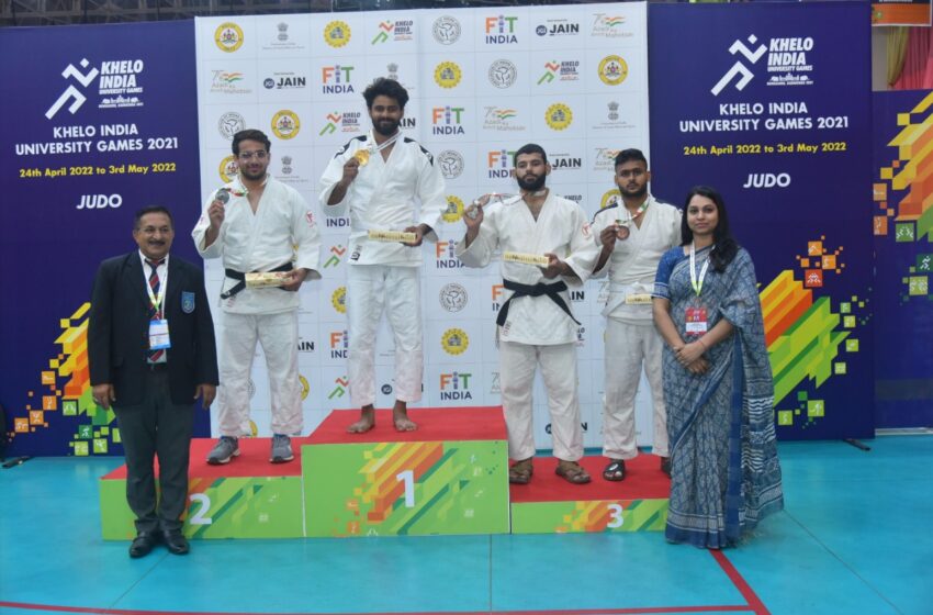  Khelo India: “I want to give back to Judo by training the next generation of athletes,” says KIUG 2021 Gold Medallist Deepak Mishra