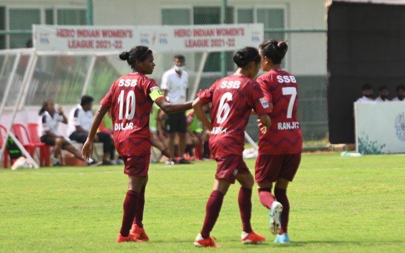 Football :SSB Women scripted a magnificent 5-2 comeback victory over Odisha Police