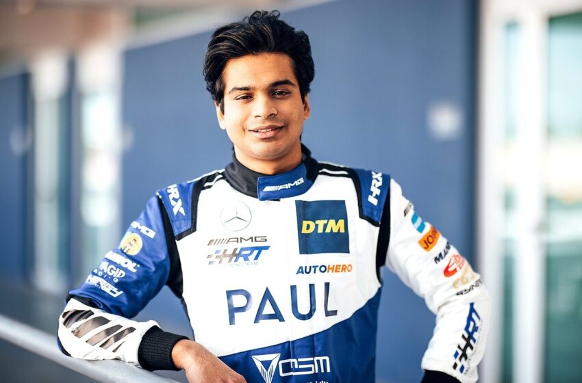  Arjun Maini misses on a podium finish in Lausitzring in DTM  