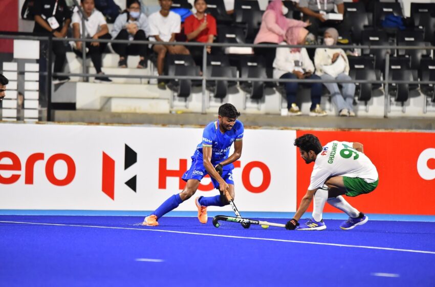  India and Pakistan share spoils in the Hero Men’s Asia Cup