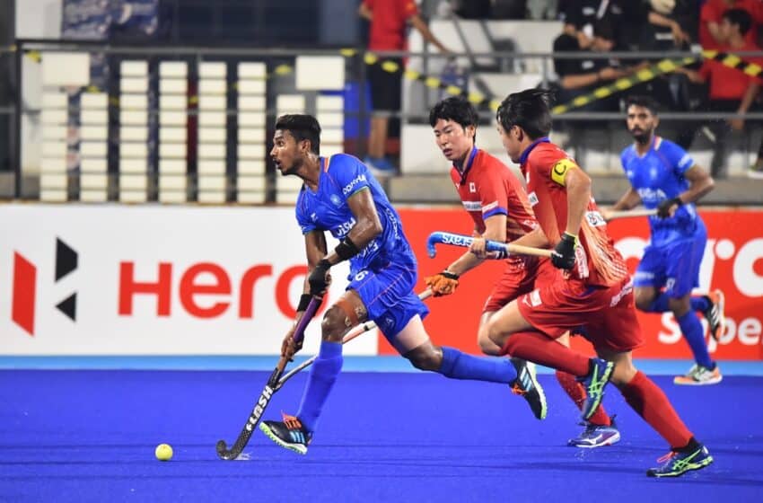  India beat Japan in the Hero Men’s Asia Cup